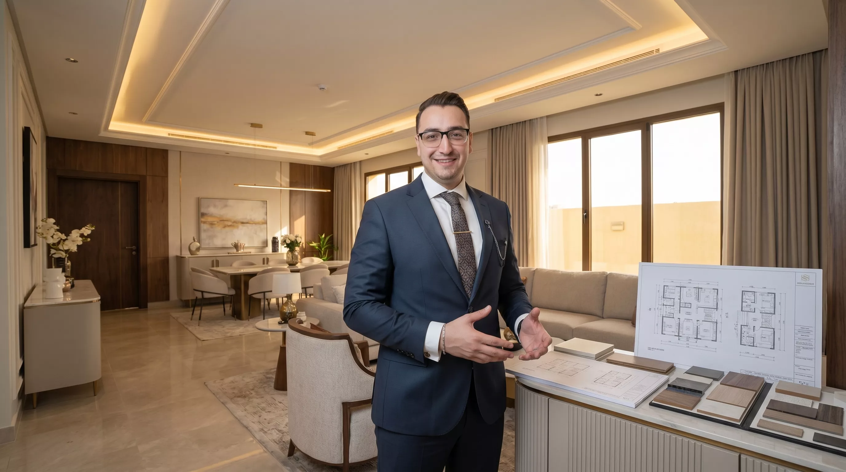 Interior design and finishing in Jeddah, from concept to turnkey delivery
